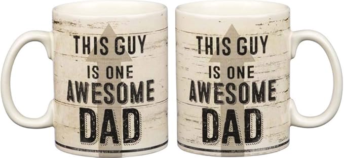 Primitives by Kathy White Stoneware Coffee Mug, 20-Ounce, This Guy