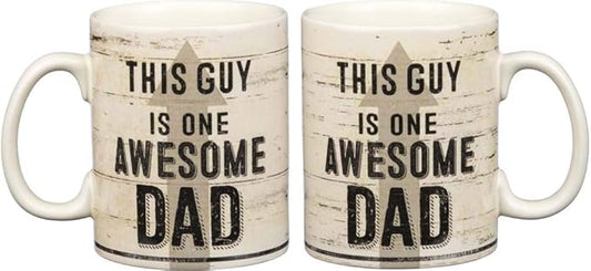 Primitives by Kathy White Stoneware Coffee Mug, 20-Ounce, This Guy