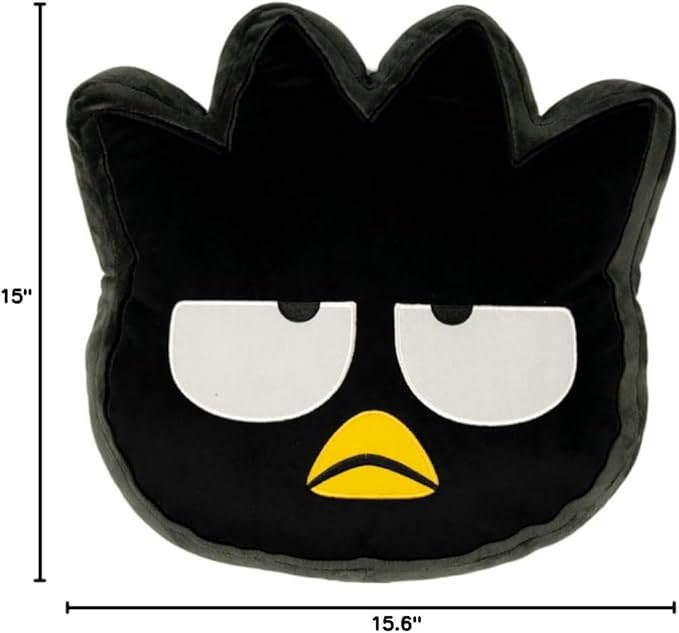 Hello Kitty & Friends Badtz Maru Bedding Super Soft Plush Decorative Pillow, One Size, (100% Officially Licensed Product) by Franco
