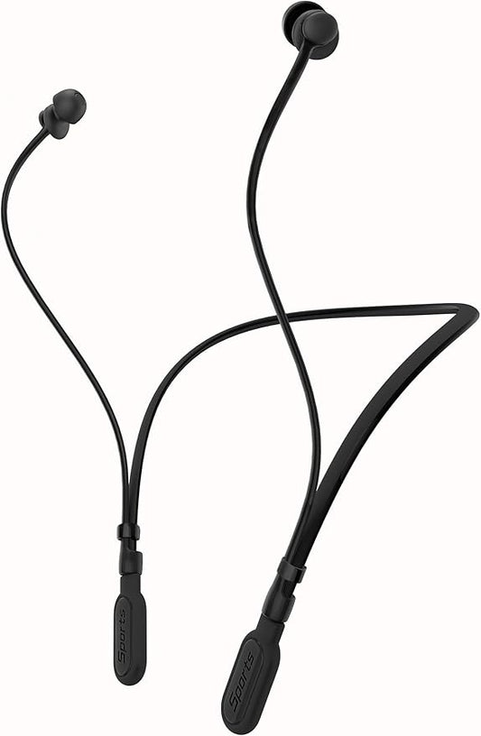 HALLEAST Earplugs for Concert, Noise Reduction, Hearing Protection, with Removable Ear Plug Lanyard, Safety Connector Cord Strap Neckband – SNR 26dB, NRR 14dB, Black Plug + Black Tip