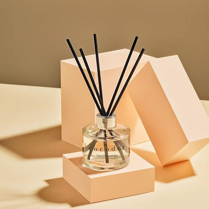 COCODOR Signature Reed Diffuser Set/Pure Cotton / 6.7oz /2 Pack/Home Fragrance Diffuser, Oil Scent Diffuser for Bathroom Shelf Decor