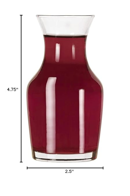 Libbey 735 Clear 6 Oz. Glass Carafe - 36 / CS
