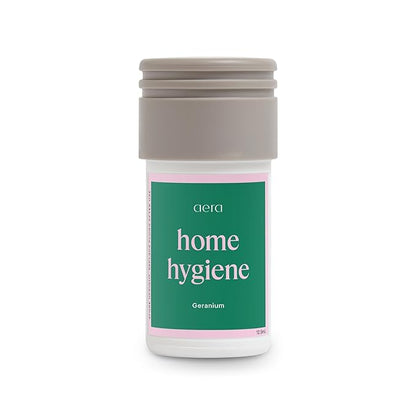 Aera Home Hygiene Geranium - Essential Oil for Home - Soft Pink Petal Fragrance - Notes of Geranium, Palmarosa and Clove Essential Oils - Scent Refill - Capsule Size Works with Mini Diffuser