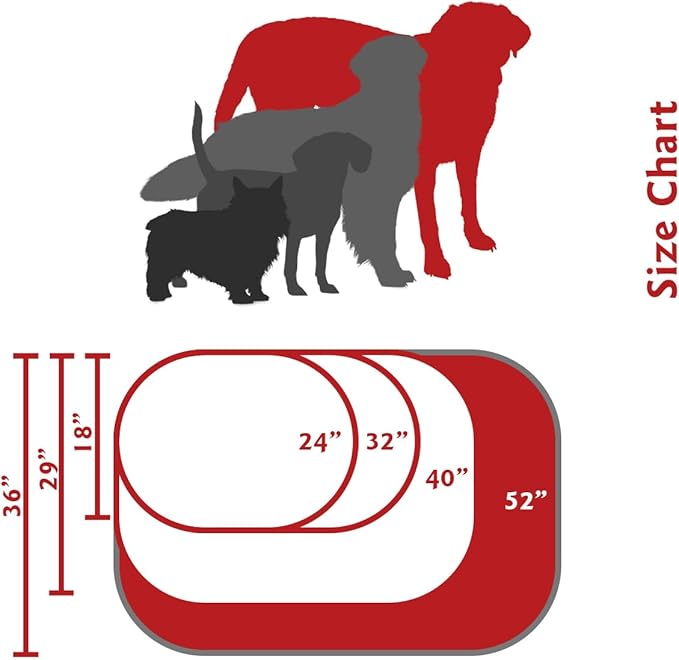 Majestic Pet 52 Inch Bagel Calming Dog Bed Washable – Cozy Soft Round Dog Bed Spine Support for Dogs to Rest Their Head - Fluffy Donut Puppy Mat 52x35x11 (Inch) X-Large – Lt. Black