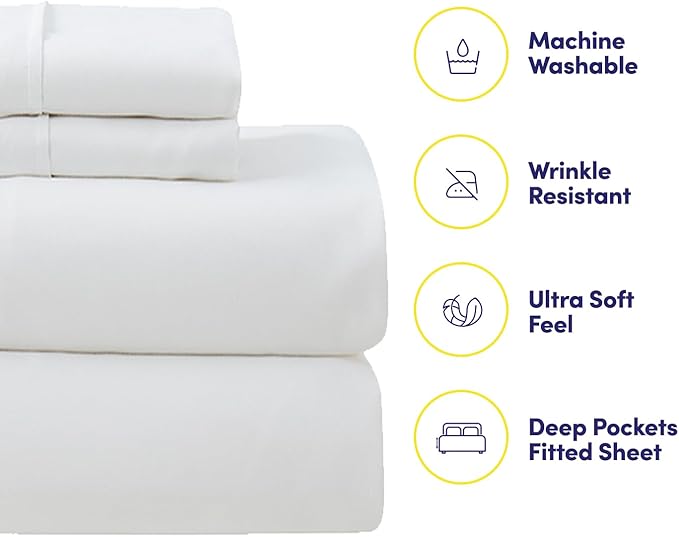 7 Piece Comforter Set Bag Solid Color All Season Soft Down Alternative Blanket & Luxurious Microfiber Bed Sheets, Twin, Gray Plaid