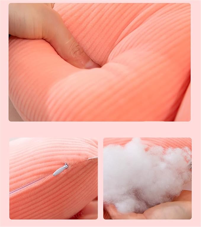 Flower-Shaped Cute Pillow, Flower Cushion, Reading Pillow and Leisure and Comfortable Pillow, Car Cushion (Yellow, 60cm*60cm)