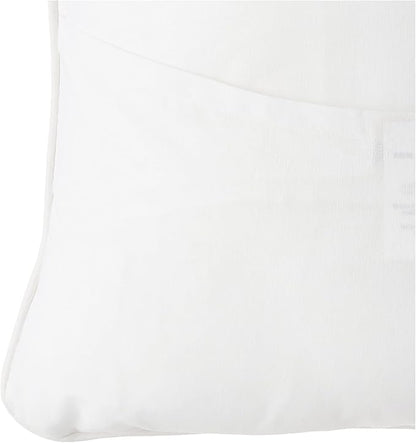 Laura Ashley - Throw Pillow with Envelope Closure, Elegant Home Decor for Bed or Sofa (Charlotte Blue, 16" x 16")