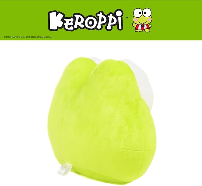 Franco Bedding Super Soft Plush Decorative Pillow, Keroppi Smiles