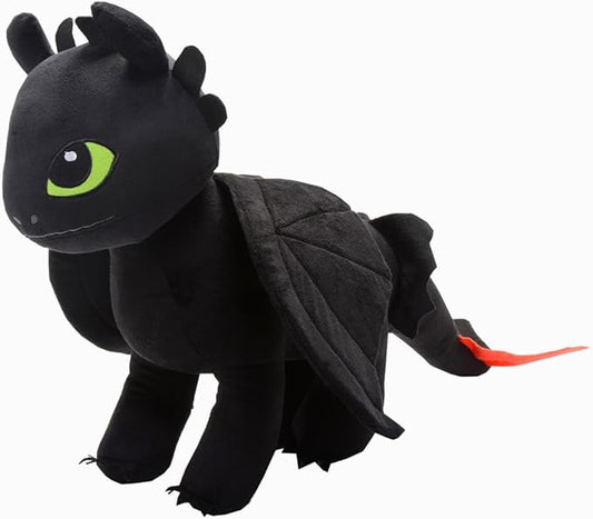 How To Train Your Dragon Toothless Bedding Super Soft Cozy Cuddle Pillow Buddy, (Officially Licensed Product) By Franco