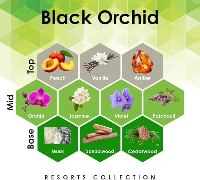 Aroma Retail Fragrance Oil Refill for Scent Machine Aroma Diffuser (27 fl oz, Black Orchid)