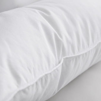 Luxury Feathers Down Pillows King Size Set of 2, Hotel Quality Fluffy Bed Pillows, Soft Pillows for Sleeping, Organic Cotton Cover(20x36”, Pack of 2)