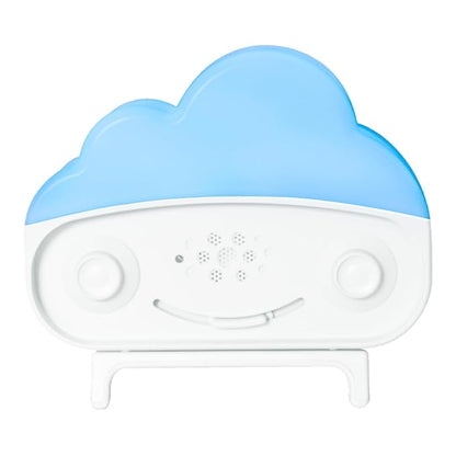 Happiest Baby SNOObie Smart White Noise Machine - Portable Baby Sound Machine with Night Light - 12 Soothing Sounds for Sleep Training, White