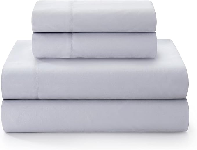 ARTALL Butterfly Pattern Bed in A Bag 6 Piece Bedding Twin Comforter Sets 1 Comforter, 1 Pillow Shams, 1 Flat Sheet, 1 Fitted Sheet, 1 Bed Skirt, 1 Pillowcases,Blue
