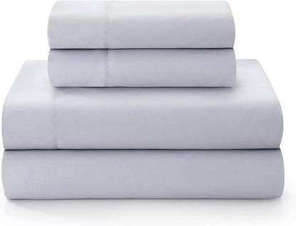 ARTALL Butterfly Pattern Bed in A Bag 6 Piece Bedding Twin Comforter Sets 1 Comforter, 1 Pillow Shams, 1 Flat Sheet, 1 Fitted Sheet, 1 Bed Skirt, 1 Pillowcases,Blue