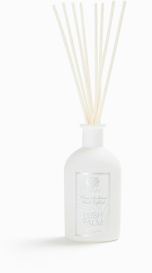 Antica Farmacista Home Ambiance Diffuser - Long-Lasting Reed Scent Diffuser - Luxury Room Freshener Gift - Lush Palm, 8.45 fl oz