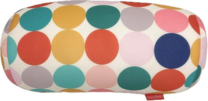 Bookishbunny Microbead Cylinder Bolster Roll Pillow 13" x 7" (Polkadot)