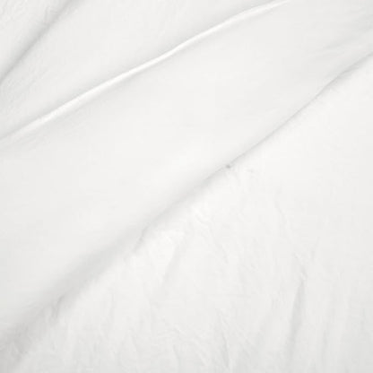 Lush Decor Reyna Ruffle Comforter Set - 2 Piece Twin Size Ruffle Comforter Set - Elegance for Dorm Room - Twin XL, Pure White