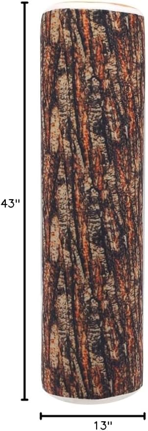 Natural Wood Design Tree Trunk Log Cushion Soft Chair Cushion Pillows Gift Home Sofa Cushion (style2)