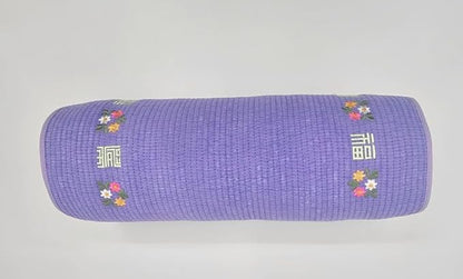 Kpop Jungkook's Favorite Item- Nap Pillow with Traditional Korean Patterns Small and Large Jung kook Photocards Included Weverse Live Nap Pillow (ArmyPurple2-small)