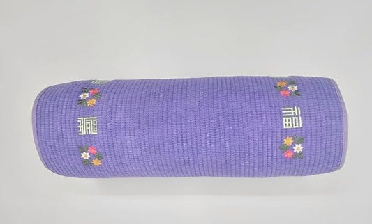 Kpop Jungkook's Favorite Item- Nap Pillow with Traditional Korean Patterns Small and Large Jung kook Photocards Included Weverse Live Nap Pillow (ArmyPurple2-small)