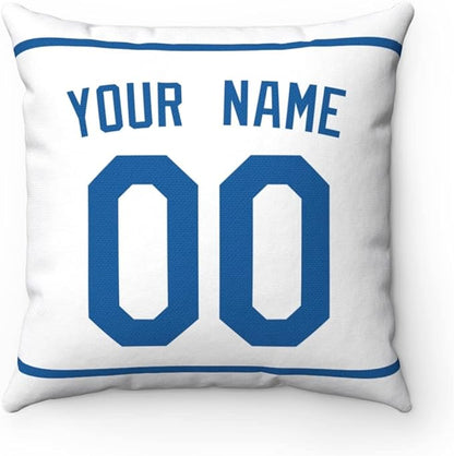 ANTKING Throw Pillow 2 Packs Personalized Custom Any Name and Number for Men Women Boy Gift