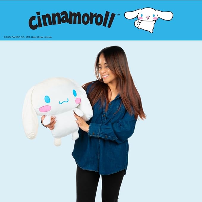 Collectibles Cinnamoroll Bedding Super Soft Cozy Decorative Cuddle Pillow, (Officially Licensed Product) By Franco