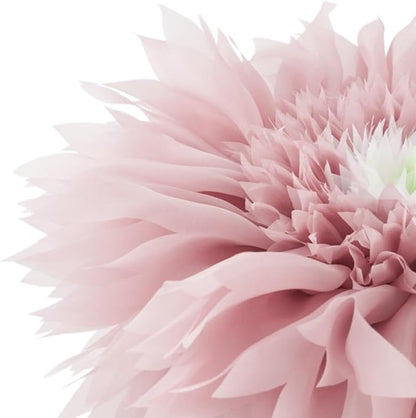 Handmade 3D Flower Throw Pillow Pink Decorative Daisy Floral Accent Pillow Cute Round Velvet Cushion for Bed Couch Car Chair Bedroom Living Room Boho Farmhouse Home Decor 14Inch Rose Gold