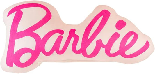 Franco Barbie Movie Luxe Super Soft Plush Squishy 17" Inch Logo Decorative Pillow