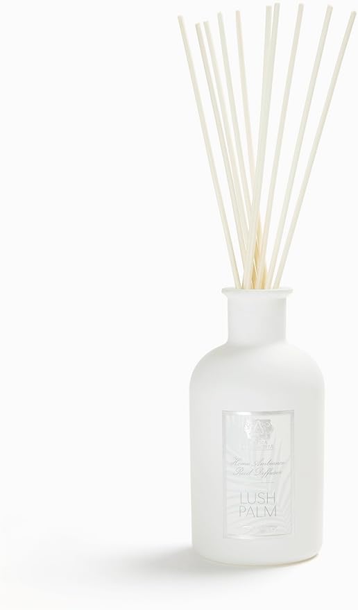 Antica Farmacista Home Ambiance Diffuser - Long-Lasting Reed Scent Diffuser - Luxury Room Freshener Gift - Lush Palm, 16.9 fl oz