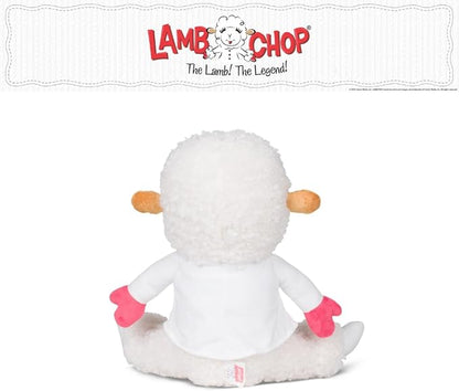Lamb Chop Nostalgic Spring Easter Cuddle Pillow, Super Soft & Cozy Plush, 14" Tall, (Officially Licensed Product) by Franco Collectibles