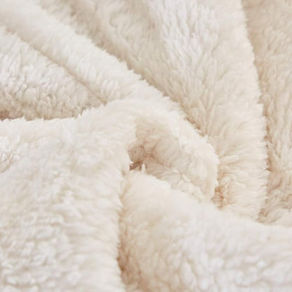Flysheep Luxury Faux Fur Full/Queen Size Winter Comforter Set Shaggy Velvet Gray Long Hair, 3 Pieces Plush Flannel Sherpa Backing Reversible Soft Microfiber Super Warm Bedding Set for Holiday
