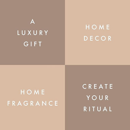 Edward George Reed Diffusers for Home Egyptian Cotton Fragrance Oil Reed Diffuser Set with 10 Oil Diffuser Sticks, 5.6 fl oz
