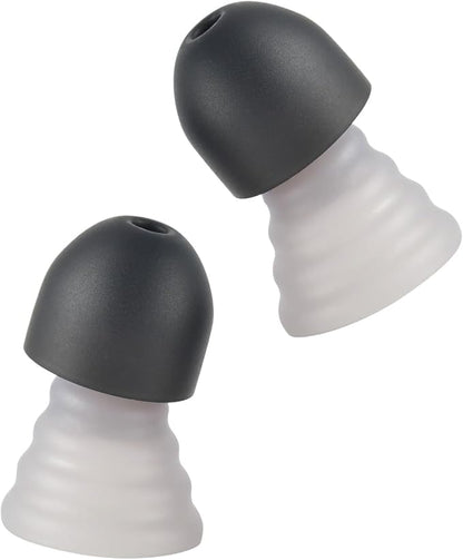 Zeroplus Cocoon EarPlugs - Ultra-Comfy Reusable Noise Reducing Earplugs 26dB NRR for Sleep,Deep Focus,Travel, Noise Sensitivity Hearing Protection Noise Reduction(Black)