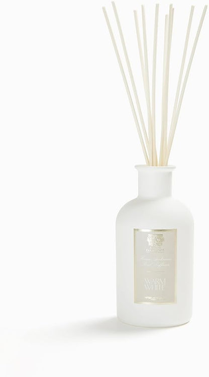 Antica Farmacista Home Ambiance Diffuser - Long-Lasting Reed Scent Diffuser - Luxury Room Freshener Gift - Warm White, 16.9 fl oz