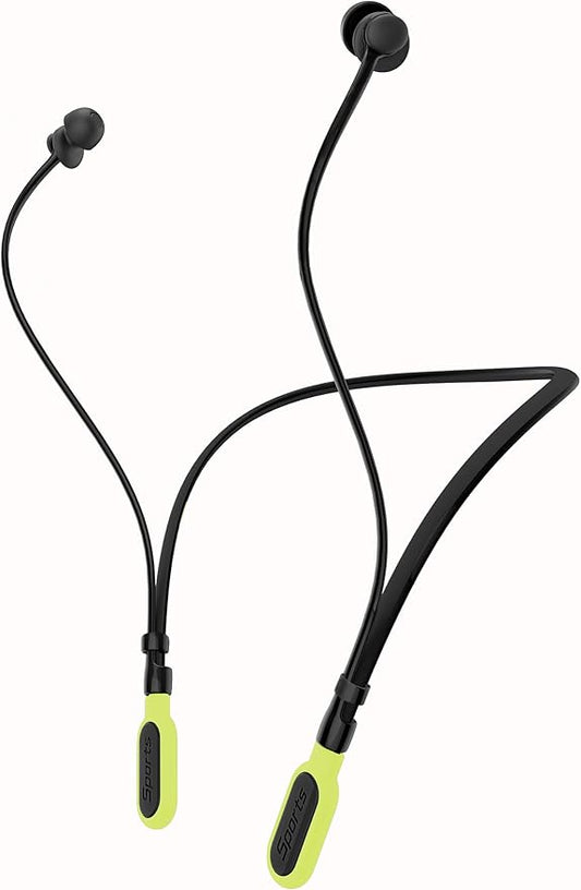 HALLEAST Earplugs for Concert, Noise Reduction, Hearing Protection, with Removable Ear Plug Lanyard, Safety Connector Cord Strap Neckband – SNR 26dB, NRR 14dB, Black Plug + Yellow Tip
