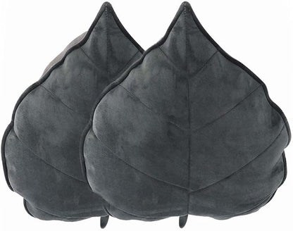 Cyprinus Carpio 3D Leaf Shape Household Pillow Cushion Sofa Lumbar Pillow Household Throw Pillow Decoration Pack of 2