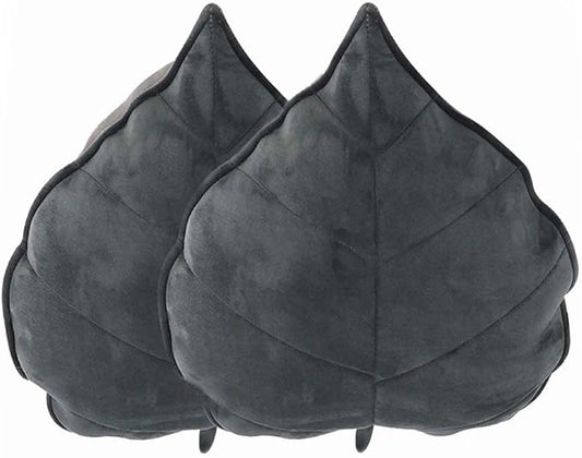 Cyprinus Carpio 3D Leaf Shape Household Pillow Cushion Sofa Lumbar Pillow Household Throw Pillow Decoration Pack of 2