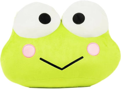 Franco Bedding Super Soft Plush Decorative Pillow, Keroppi Smiles