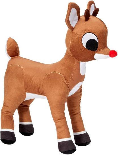 Franco Rudolph The Red Nose Reindeer Kids Holiday & Christmas Bedding Super Soft Plush Cuddle Pillow Buddy, One Size, (Officially Licensed Product)