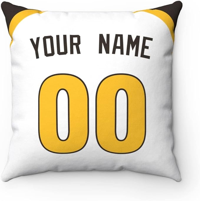Throw Pillow San Diego Personalized Custom Any Name and Number for Men Women Boy Gift