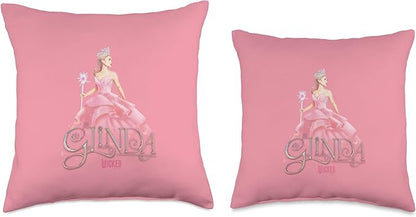 Wicked Glinda Elegant Pose Throw Pillow