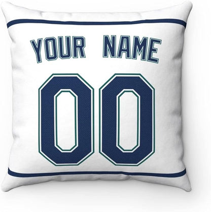 ANTKING Throw Pillow 2 Packs Personalized Custom Any Name and Number for Men Women Boy Gift