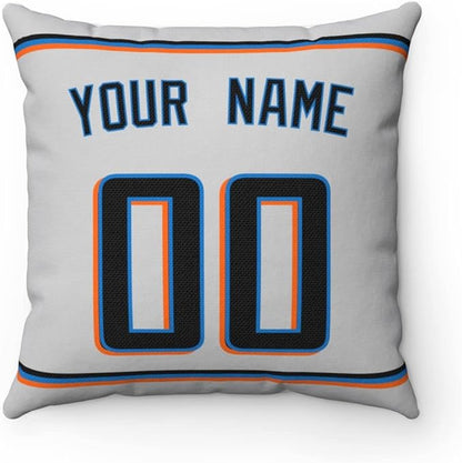 ANTKING Throw Pillow 2 Packs Personalized Custom Any Name and Number for Men Women Boy Gift
