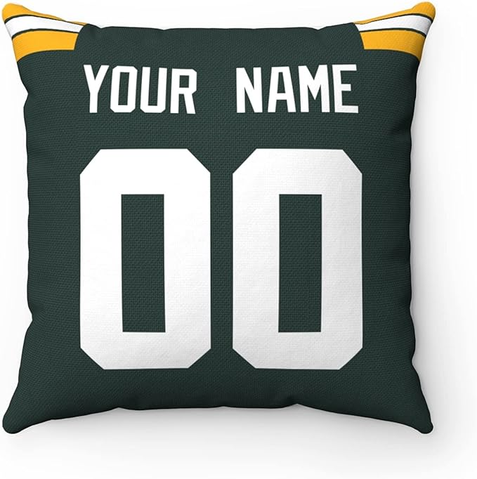 ANTKING Throw Pillow 2 Packs Custom Any Name and Number for Men Women Boy Gift