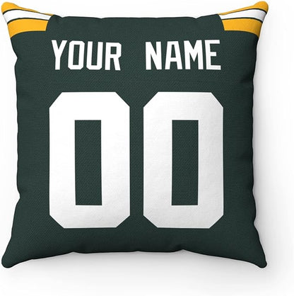 ANTKING Throw Pillow 2 Packs Custom Any Name and Number for Men Women Boy Gift