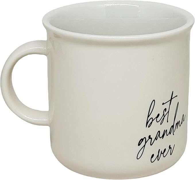 Sweet Water Decor Best Grandma Ever Camping Mugs - 11oz Cute Coffee Mugs for Hot & Cold Drinks - Dishwasher & Microwave Safe - Ceramic Travel Mug - Ideal Tea and Espresso Mug