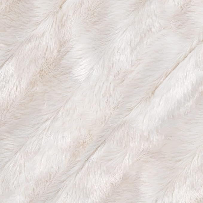 WOOMER Heated Blanket Queen Size 84" x 90", Electric Blanket with 0.5-12 Hours Timer & 10 Heating Levels, ETL Certified, White Double-Sided Velvet, Machine Washable