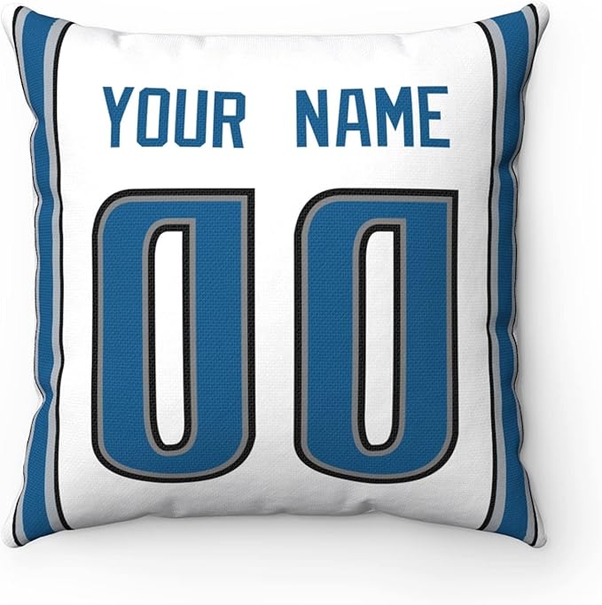 ANTKING Throw Pillow 2 Packs Custom Any Name and Number for Men Women Boy Gift