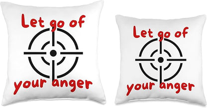 Vent One's Anger Anti Stress Punch Pillow selfcare Throw Pillow