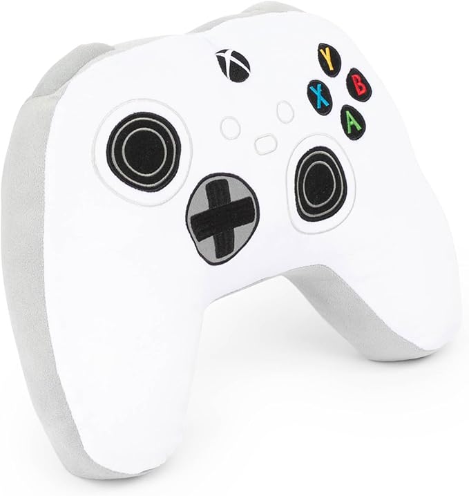 Jay Franco Xbox Controller Plush Shaped Pillow - Super Soft Gaming Pillow - Polyester Microfiber, 11 Inches